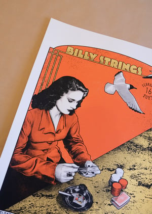 Billy Strings - Atlantic City - Screenprint - 1/3 - Feb 16