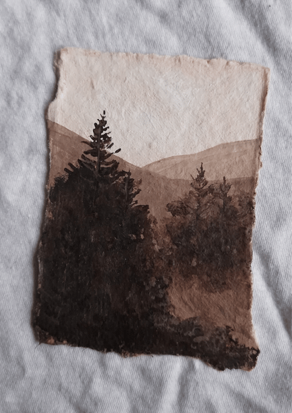 Image of Mini Landscape Gouache #4
