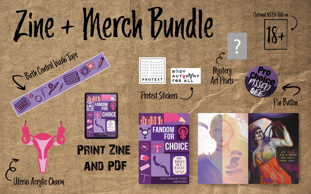 Image of Zine & Merch Bundle