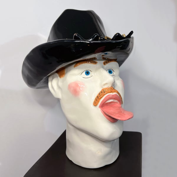 Image of Cowboy Tea Light Sculpture