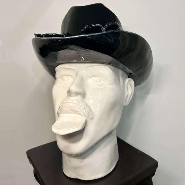 Image of Cowboy Tea Light Sculpture