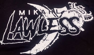 Image of MIKAHL LAWLESS : LOGO Print Pullover Hoodie 
