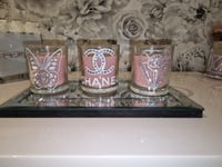 Image 1 of PINK CC JAR CANDLE SET