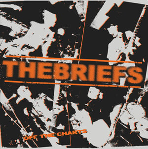 Image of The Briefs- Off the Charts Deluxe LP-Orange, Silver, Black Splatter (Indie Store Variant) 