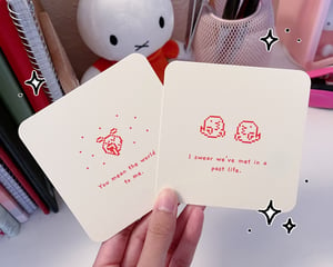 Tamagotchi Riso Valentine Cards - Set of 8