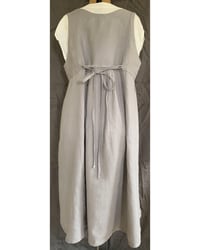 Image 2 of The Milk Maid Dress in feather linen