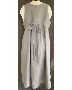 Image of The Milk Maid Dress in feather linen
