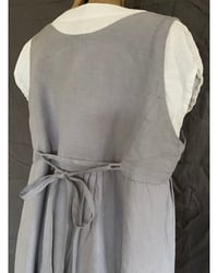 Image 4 of The Milk Maid Dress in feather linen