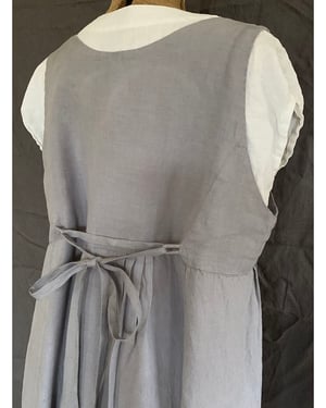 Image of The Milk Maid Dress in feather linen