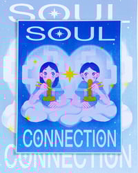 Soul Connection - Risograph Print