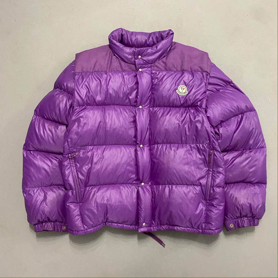 Image of 1980s Moncler Grenoble down jacket, size XL