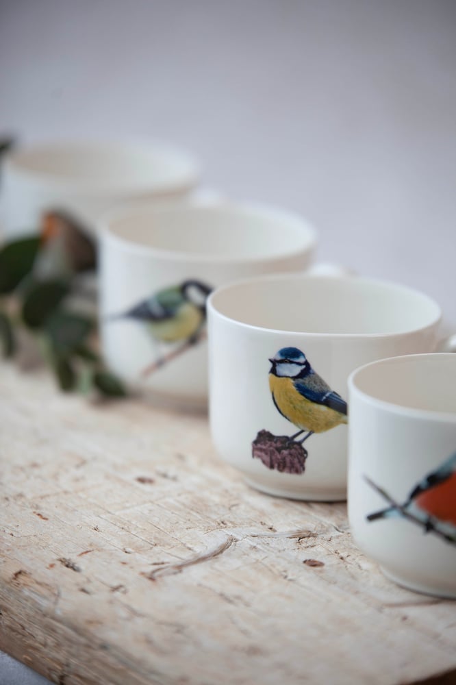 Image of Tekopp med kjøttmeis