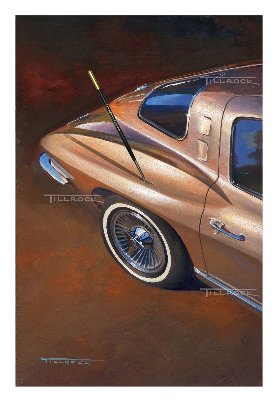 Image of "63 Corvette" 13x19 Print