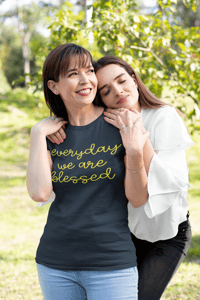 Image 3 of Blessed gold womens t-shirt 