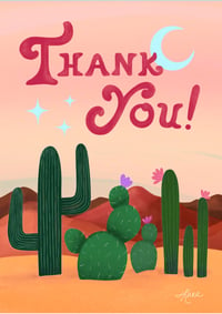 Image 1 of Cactus TY Card