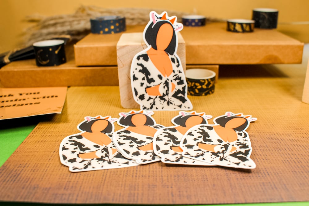Image of Doja Cat Sticker | Cow Collection 
