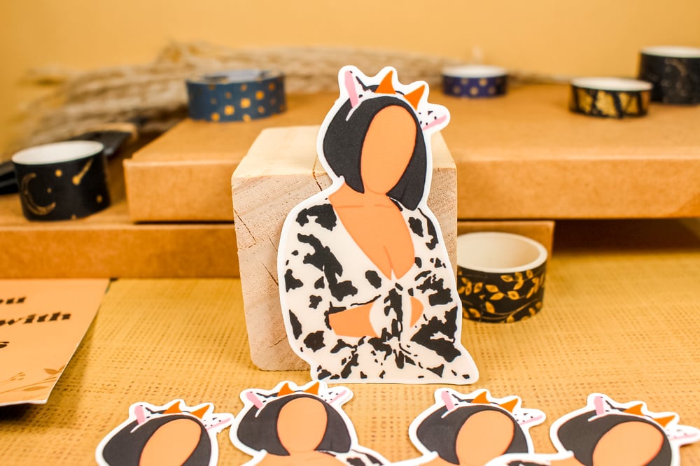 Image of Doja Cat Sticker | Cow Collection 