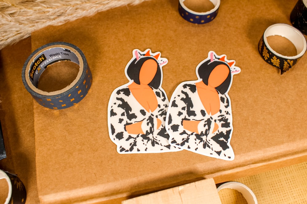 Image of Doja Cat Sticker | Cow Collection 