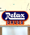 Rexall drugs hand-painted replica