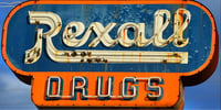 Image 3 of Rexall drugs hand-painted replica