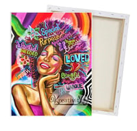 Image 1 of Affirmations Canvas Print