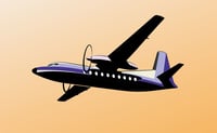 Image 4 of Aviapin Fokker F27 Friendship Pin Badge - Ex-NLM Aircraft