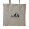 Black Frogs in Love Tote