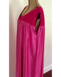 Image 3 of Bodice Gown in Hot Pink Silk Charmeuse