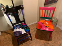 New Painted chairs 