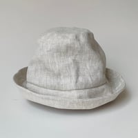 Image 1 of Polly bucket hat linen natural