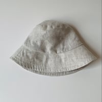 Image 3 of Polly bucket hat linen natural