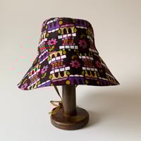 Image 2 of Mia bucket hat multi print