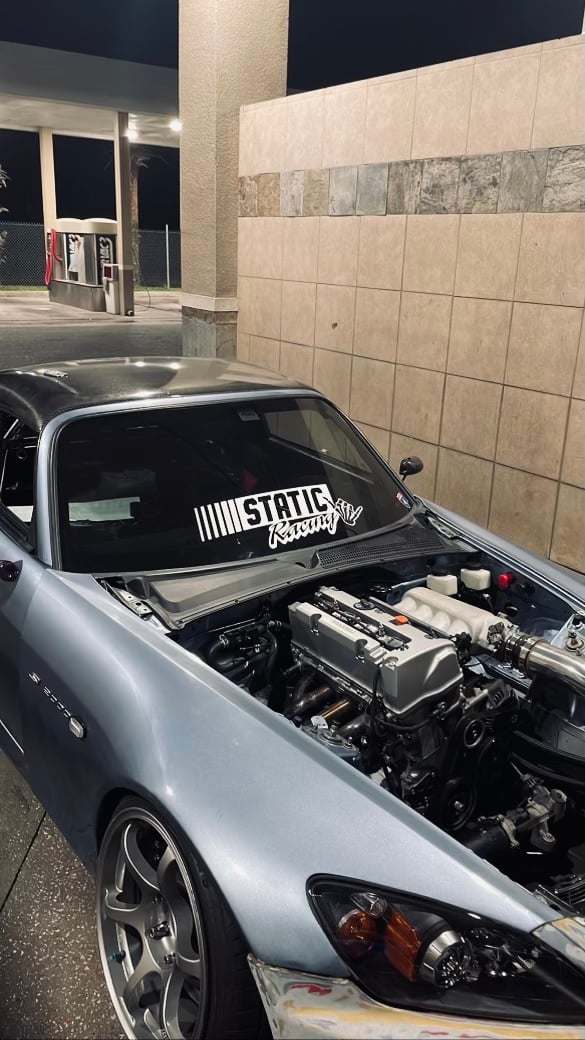 Static Racing Banner