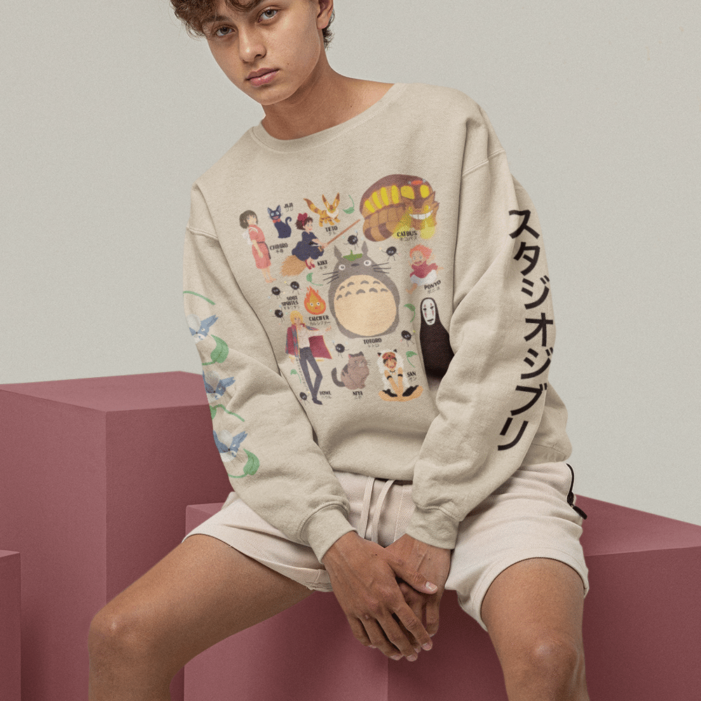 Image of STUDIO GHIBLI FAN CREWNECK