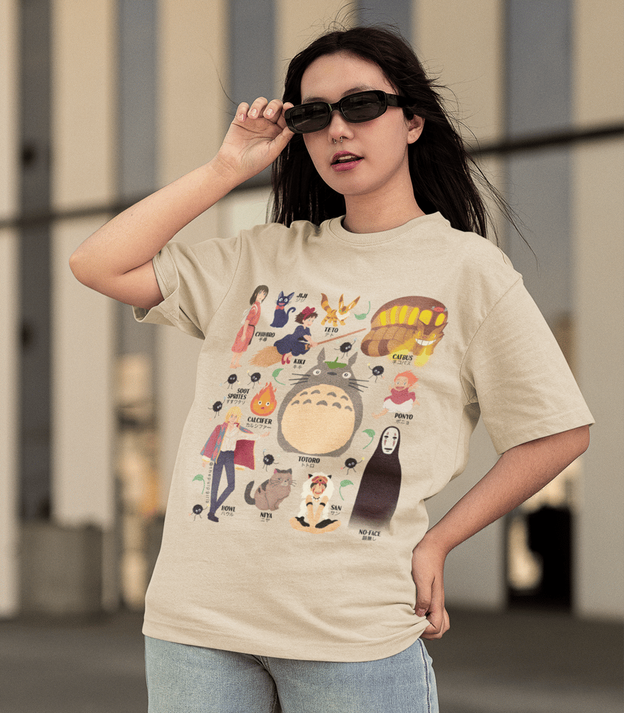 Image of STUDIO GHIBLI FAN TEE