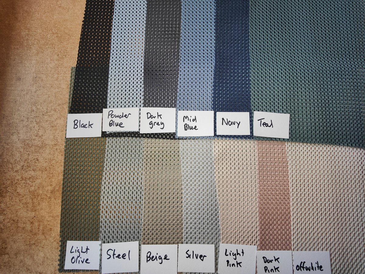 Heavy Duty Polyester Mesh Fabric Reference TF 89, One metre length x