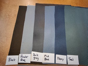 Image of Heavy Duty Polyester Mesh Fabric Reference TF 89, One metre length x width of 150cm