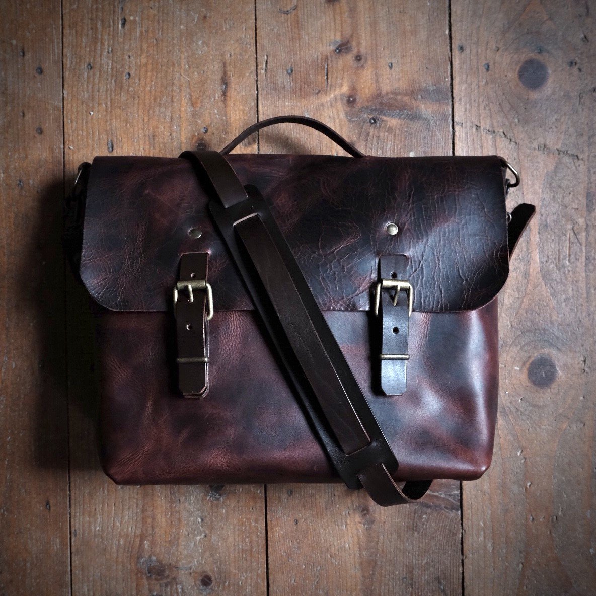 Dutch made store leather bags