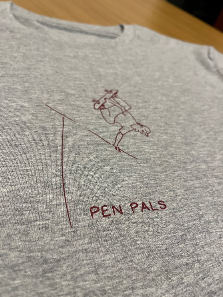 Image of Pen Pals - John Gardner shirt (screenprinted) - charity fundraiser for PAPYRUS