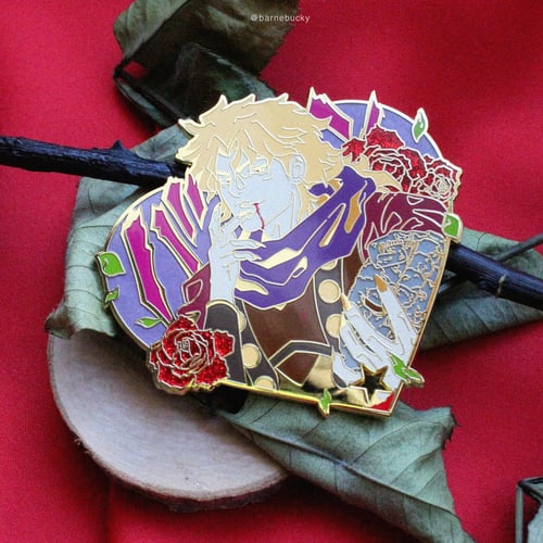 Image of DIO BRANDO ♥︎ [enamel pin]