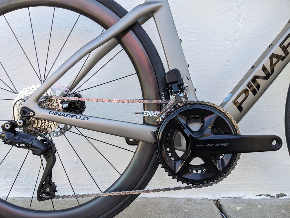 Image of Pinarello F5 105Di2- Impulse Grey