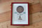 Image of Original Ballooning Print in Red Lacquer Frame