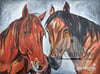 Horses Original Painting