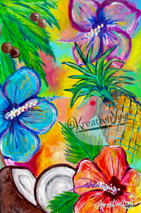 Image 1 of Tropical Breeze Original Painting