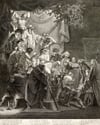 "Reception of a new member of the Bentvueghels" (1690 - 1710)