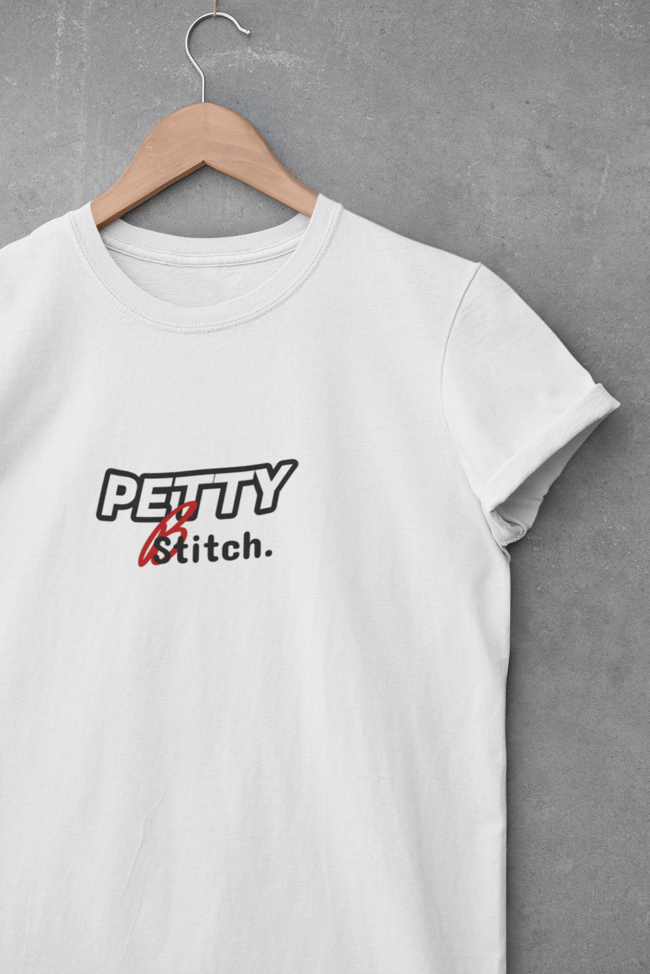 Petty White Tee - Printed