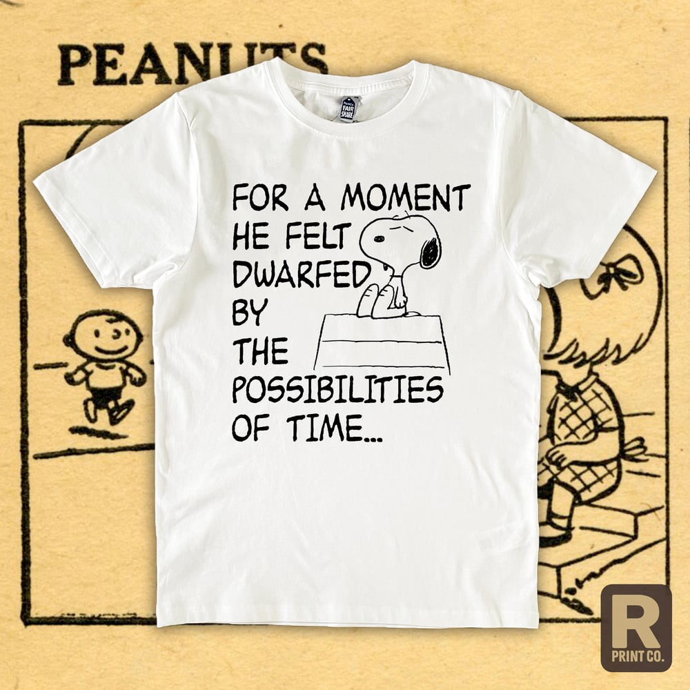 Image of FOR A MOMENT HE FELT DWARFED BY THE POSSIBILITIES OF TIME...