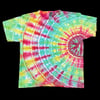 WATERMELON BURST TIE DYE YOUTH TEE SIZE SMALL