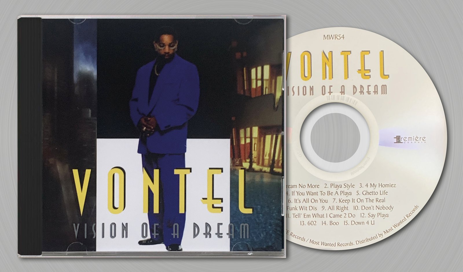 CD: Vontel - Vision Of A Dream 1998-2022 REISSUE (Phoenix, AZ)