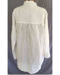 Image 3 of collared button-down bodice blouse